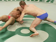 Ancient Times Naked Wrestling Is Back In Fashion! Gays Show Off!