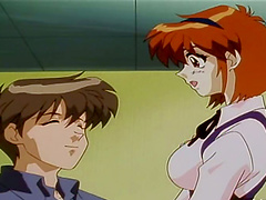 Animated clip with redhead girl getting fucked doggystyle