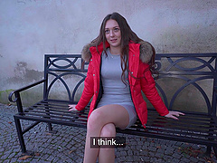 Czech beauty gets her pussy pounded hard in cowgirl position