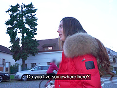 Czech beauty gets her pussy pounded hard in cowgirl position