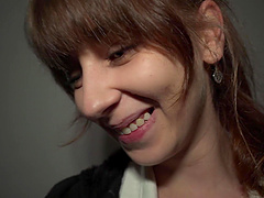 POV video of shaved pussy Luna Dark getting fucked by a stranger