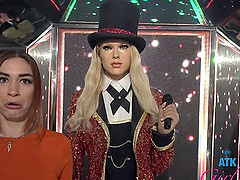 Hardcore fucking in prone bone with slender girlfriend Delilah Day