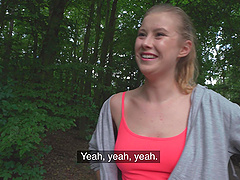 POV video of amateur Casey taking cash to be fucked balls deep