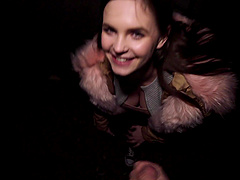 Clothed sex with a busty brunette and her lover