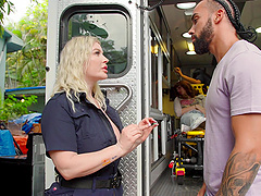 FFM threesome with gorgeous girls - Jenna Starr & Roxie Sinner