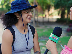 Outdoor group dicking with kinky Kelsi Monroe and CJ Miles