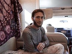 Brunette hottie takes her new stepson in the ass