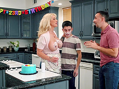 Hardcore group sex with Alura TNT Jenson and Ariella Ferrera