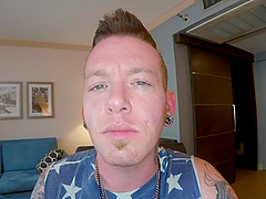 Smooth fucking in the bedroom with naughty blonde Riley Star