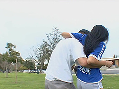 Ass eating and hardcore fucking with Latina model Monica Austin