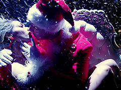 Tall babe Veronica Leal rides cowgirl style in nylon stockings