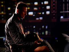 Erotic dicking with a gorgeous brunette chick - Lady Lyne