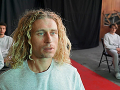 Big cock Apollo Banks dominates brunette in titjob and cumshot