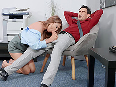 Interracial couple gets kinky with nylon and stockings