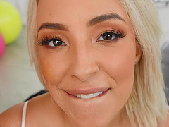 Big tits babe gets her pussy licked by Xander Corvus