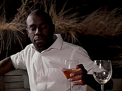 Interracial threesome with Emmanuelle Worley and her friend