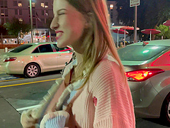 Redhead Octavia seduces in her bra and panties