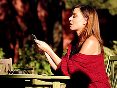 Petite pornstar takes on two guys in hardcore threesome