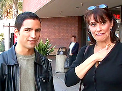 Insane double penetration for a sassy milf Candy Vegas