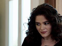 Natural tits bouncing in missionary position with Victoria Voxxx