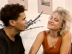 Compilation of steamy retro porn scenes featuring naughty housewives