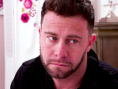 Inked vixens Vanessa Sky and Anna Claire Clouds share a huge cock