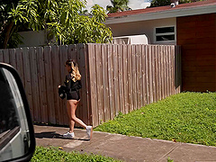 Interracial couple enjoys doggystyle sex in uniform