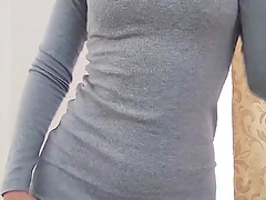 Webcam girl gets naughty with a sex toy