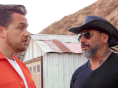 Ebony goddess shows off her tattoos in public