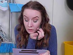 Tattooed hottie Jessica Kay gets dominated in bdsm slave roleplay