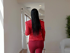 Pornstar with big tits gets pounded in lingerie by Isiah Maxwell