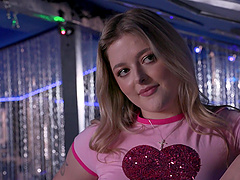 Big cock Jill Taylor gets her shaved pussy pounded hard