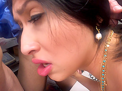 Natural tits beauty gets fingered by her lover