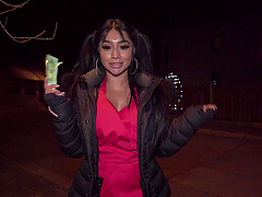 Cum in mouth after titjob and pigtail play in pov