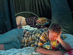 Yenifer Chacon takes a messy cumshot after doggystyle sex