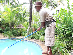 Seductive brunette milf gets her pussy licked by her lover