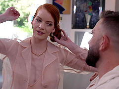 Long-haired beauty erin everhart gets licked and fucked by Will Pounder