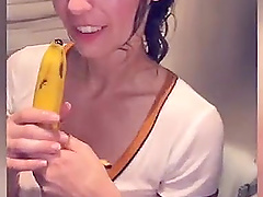 Sensual shower with natural tits and panties fetish