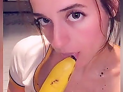 Sensual shower with natural tits and panties fetish