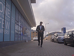 Black bull drills skinny brunette in doggystyle