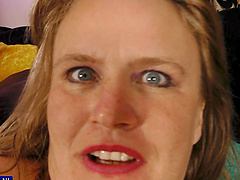 Bbw Katie Kay Lane seduces in nylon and toys her pussy