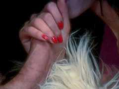 Petite brunette gets nailed hard in nylon stockings