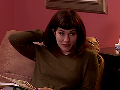 Curvy milf Elexis Monroe seduces with her long hair and big ass