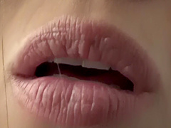 Busty brunette Alyssa Reece seduces with her natural tits and long hair