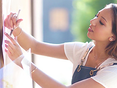 Brunette bombshell Kimora Quin and her girlfriend go wild in a 69