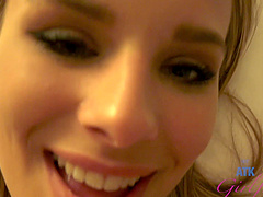 Cum-filled compilation of long-haired blonde getting tattoo and taking it like a champ