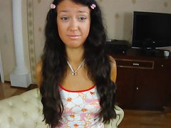 POV Pussy and Anal Fucking For a Brunette Teen who Loves Cum