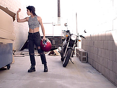 Steamy threesome with Brooklyn Gray and Ariel Demure featuring a hot shemale surprise