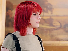 Trans beauty Jean Hollywood gets kinky with her toy box