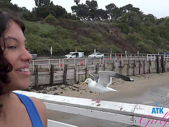 Steamy pov of a pierced babe giving a mind-blowing blowjob